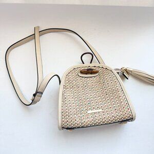 Simply Noelle Crossbody Bag Woven Beach Vacation Bag